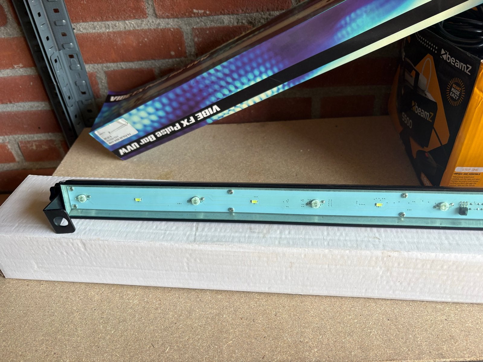 Showgear VIBE FX Pulse Bar UVW LED Lichtbalk, Muziek en Instrumenten, Licht en Laser, Ophalen, Zo goed als nieuw, Licht, Kleur