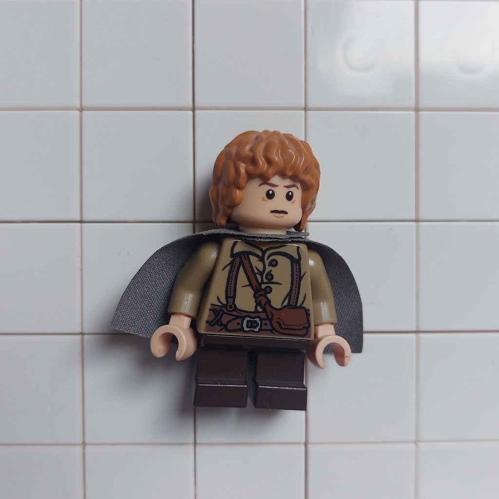 LEGO LOTR Minifig - Samwise Gamgee - lor004, Ophalen of Verzenden, Zo goed als nieuw