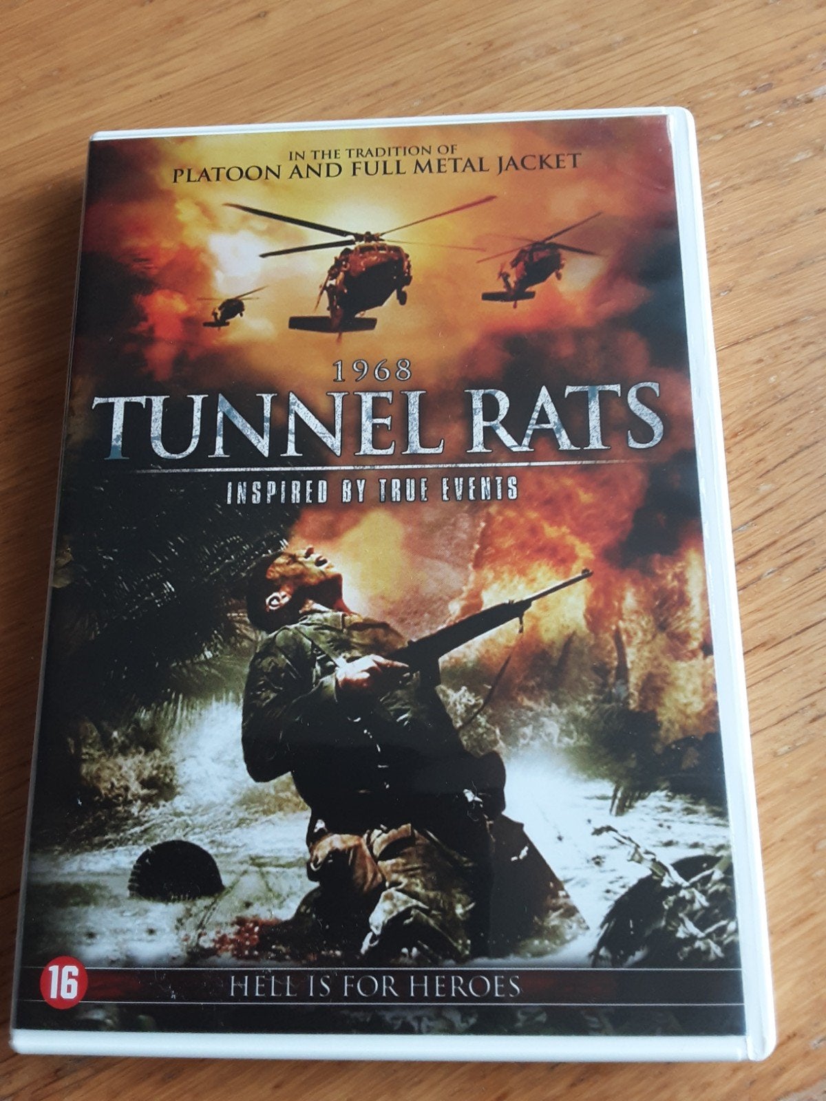 Tunnel rats, Cd's en Dvd's, Dvd's | Actie, Vanaf 16 jaar, Ophalen, Zo goed als nieuw, Oorlog