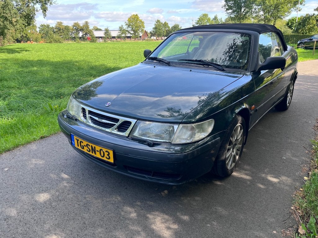 Saab 9-3 2.0i Cabrio Automaat Groen, foto 2