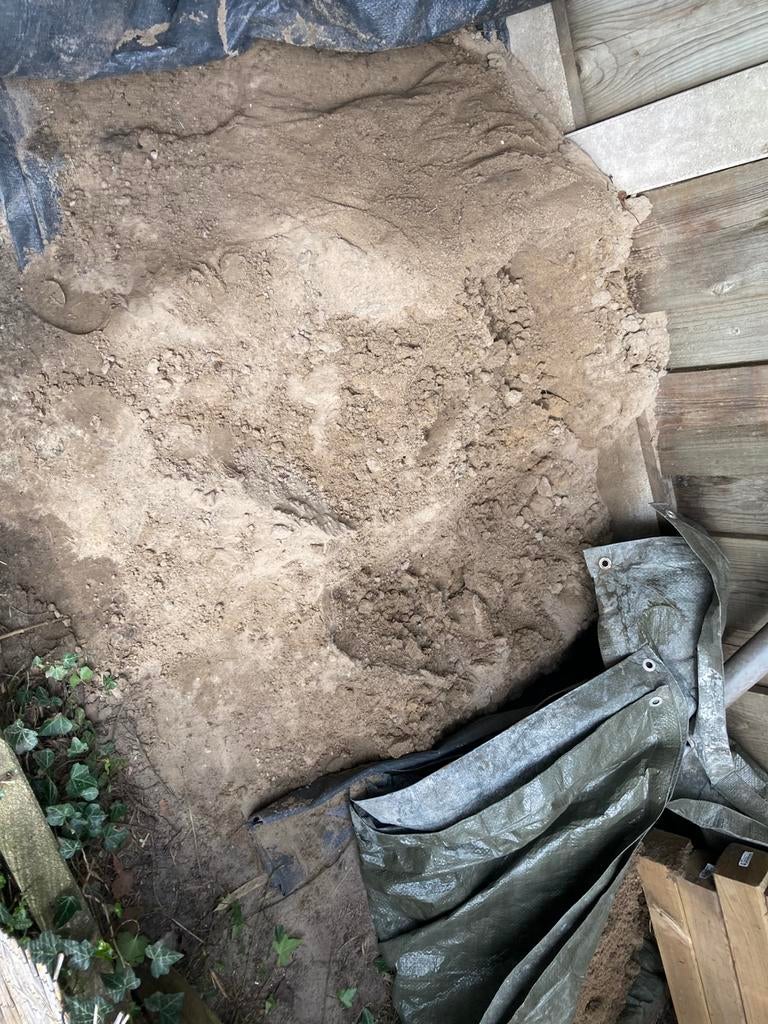 Wit zand 2 kruiwagens vol. Gratis op te halen, Tuin en Terras, Zand, Ophalen, Gebruikt, Ophoogzand