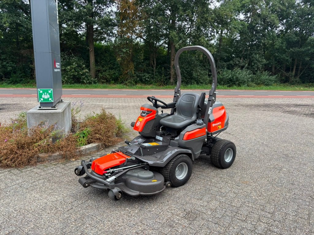 Husqvarna zitmaaier P 524X EFI, Ophalen, Zo goed als nieuw, Elektrische starter, 120 cm of meer