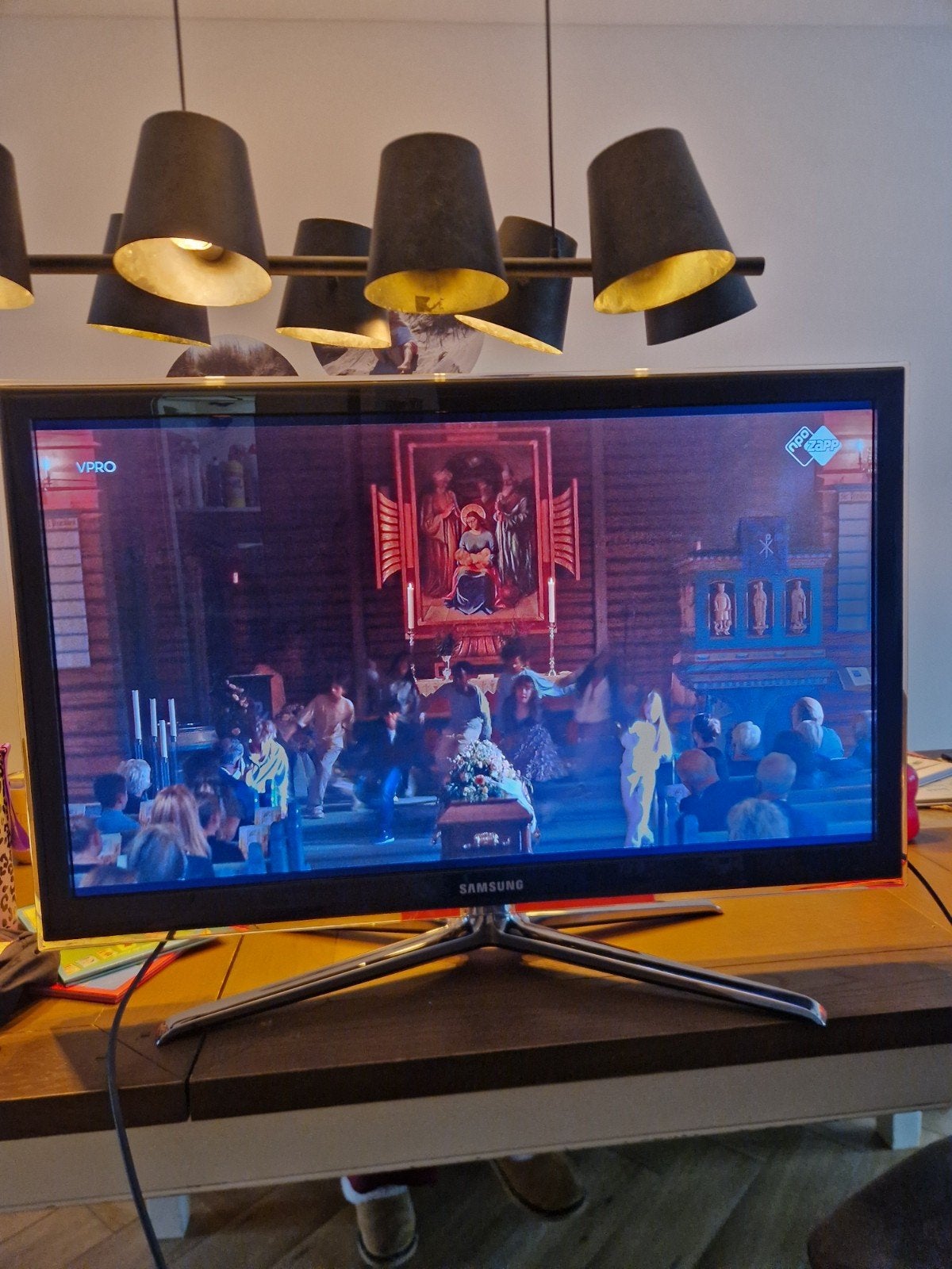 samsung 37 inch (94cm) tv, Ophalen, Gebruikt, 50 Hz, LCD