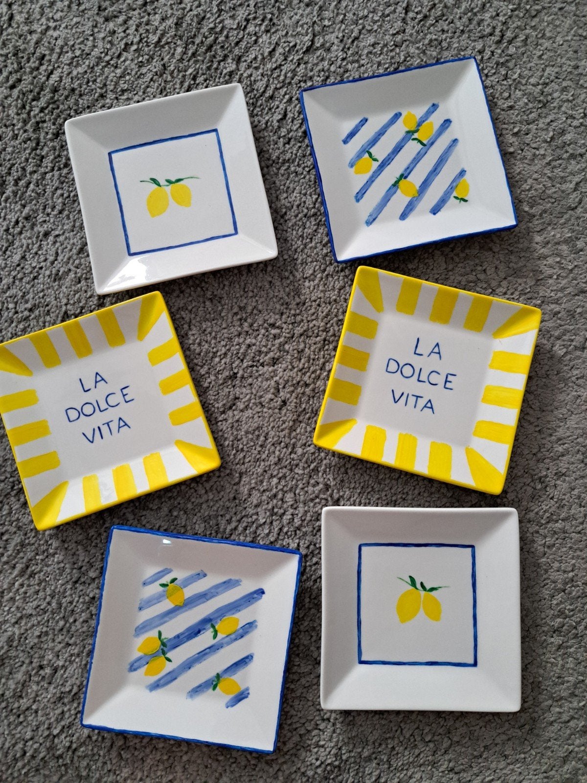 Set van 6 gebaksbordjes, Ophalen, Overige merken, Keramiek, Nieuw