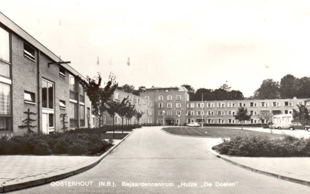 Oosterhout Bejaardecentrum Huize 'De Doelen' 1973 ., Verzamelen, Ophalen, 1960 tot 1980, Gelopen, Noord-Brabant