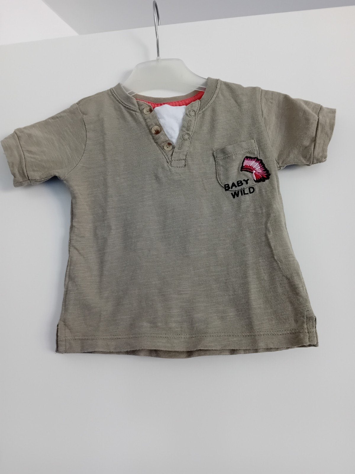 T-shirt Tissaia maat 74 (9 maanden) van katoen, Tissaia, Ophalen of Verzenden, Zo goed als nieuw, Jongetje