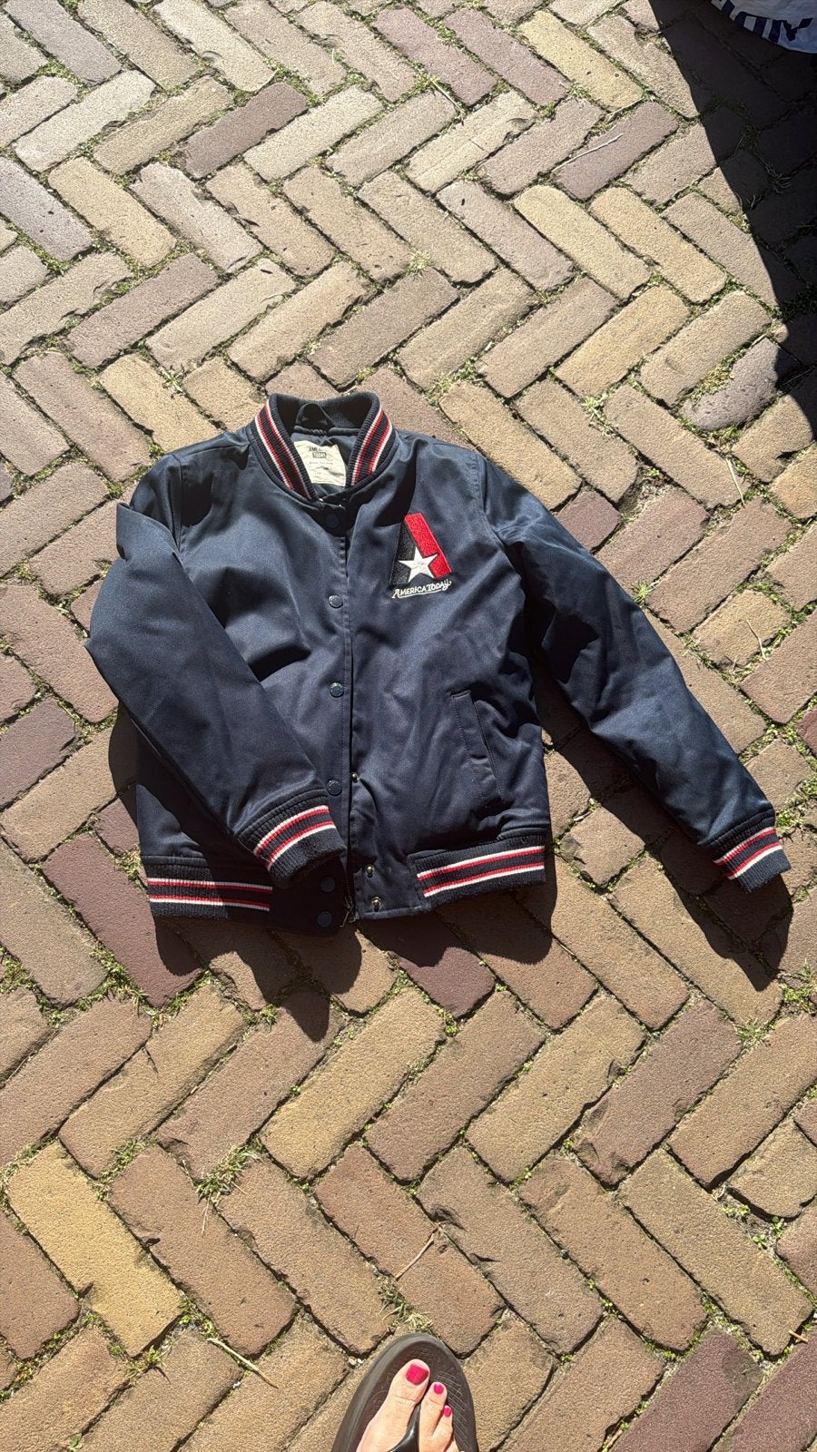 America Today Jr. Bomberjack - Maat 146-152, Ophalen of Verzenden, Gebruikt, Jongen of Meisje