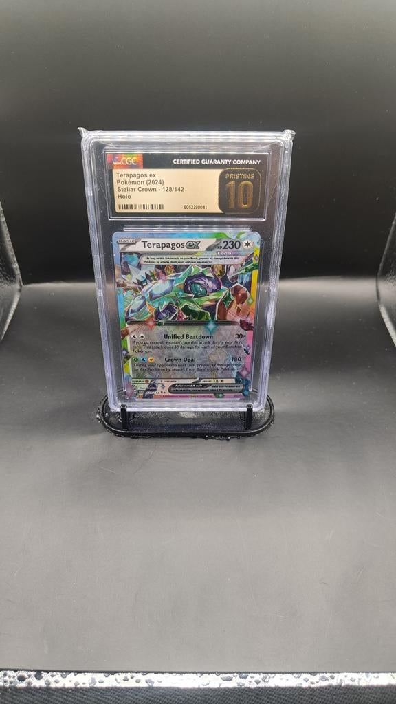 Terapagos EX #128 CGC 10 Pokémon kaart, Ophalen of Verzenden