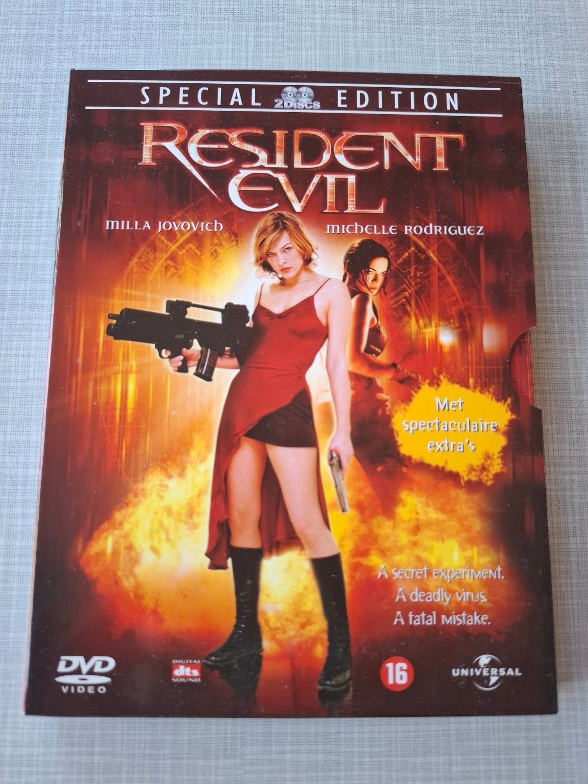 Resident Evil Special Edition, 2 disc DVD, Vanaf 16 jaar, Ophalen of Verzenden, Zo goed als nieuw