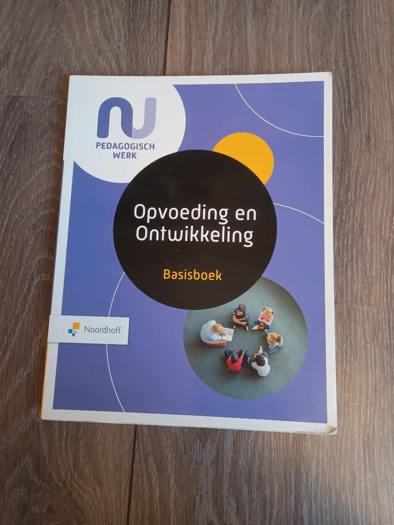pedagogisch werk. opvoeding en ontwikkeling, Boeken, Overige vakken, Noordhoff, Nieuw, Ophalen of Verzenden