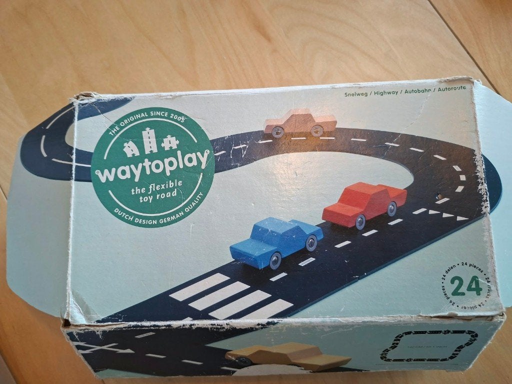 Waytoplay Snelweg/Racebaan - 24-delige set, Overige merken, Zelf te bouwen, Ophalen of Verzenden, Handmatig