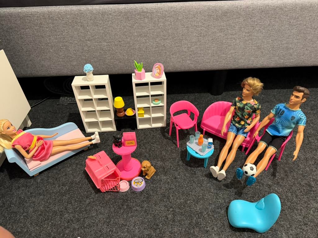 Barbie home set, Ophalen of Verzenden, Zo goed als nieuw