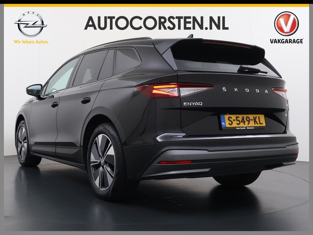 Skoda Enyaq iV 60 SOH 92% Warmtepomp Panoramadak Adap.Cruise, Auto's, Skoda, Automaat, 390 km, Achterwielaandrijving, Gebruikt