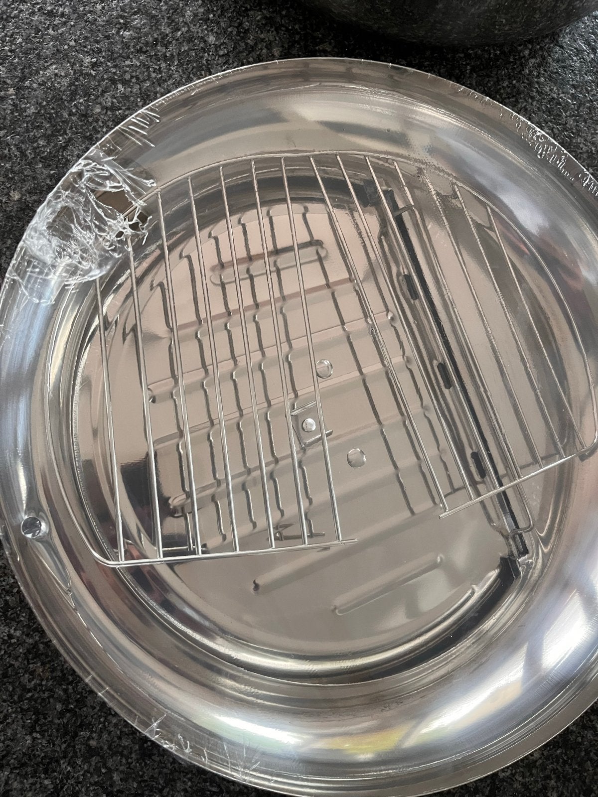 Roestvrijstalen Frituurpan met Thermometer en Rekje, Huis en Inrichting, Frituurpan, Met deksel, Nieuw, Ophalen of Verzenden