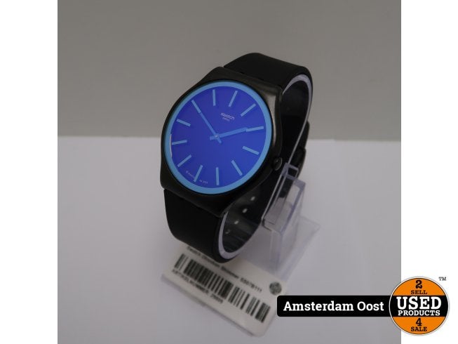 Swatch Obsidian Shimmer SS07B111 | in Goede Staat, Swatch, Zo goed als nieuw, https://www.swatch.com/nl-nl/contact.html, Jakob-StÃ¤mpfli-Strasse 94, 2502 Biel/Bienne, Zwitserland