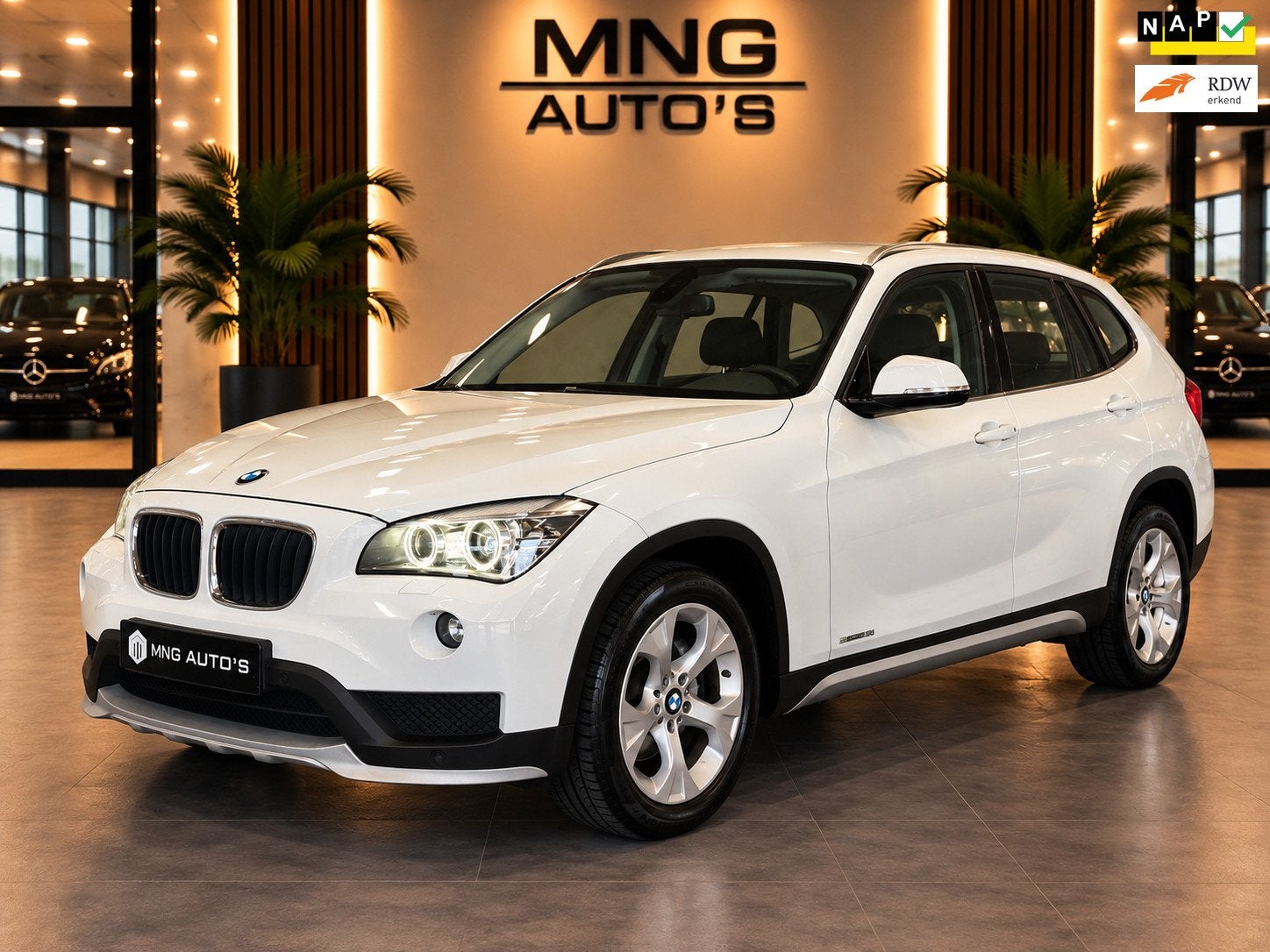 BMW X1 SDrive20i Executive|Led|Cruis|Pdc|Nap, Auto's, Euro 6, 4 cilinders, Wit, Origineel Nederlands