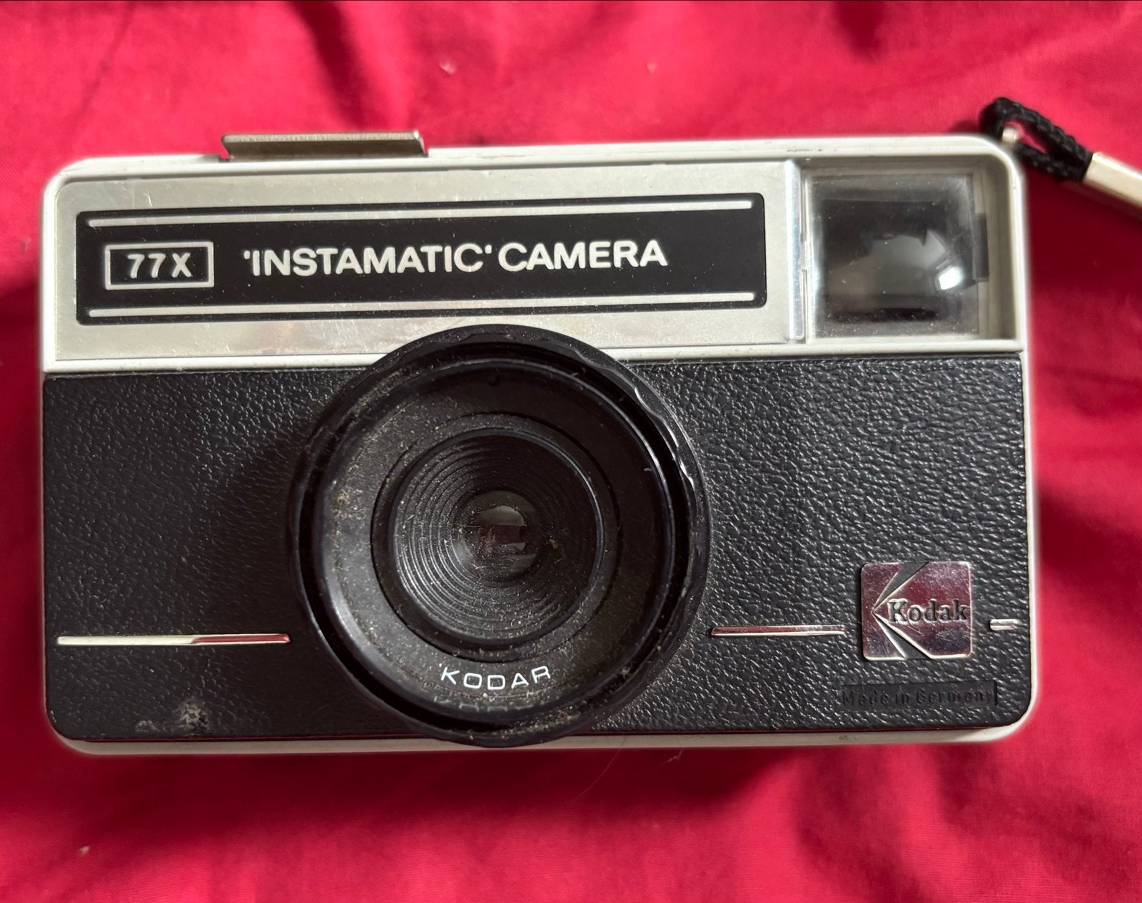 Kodak Instamatic 77X Camera - Vintage Jaren '70 - Made in Ge, Ophalen of Verzenden, Gebruikt, Compact, Kodak