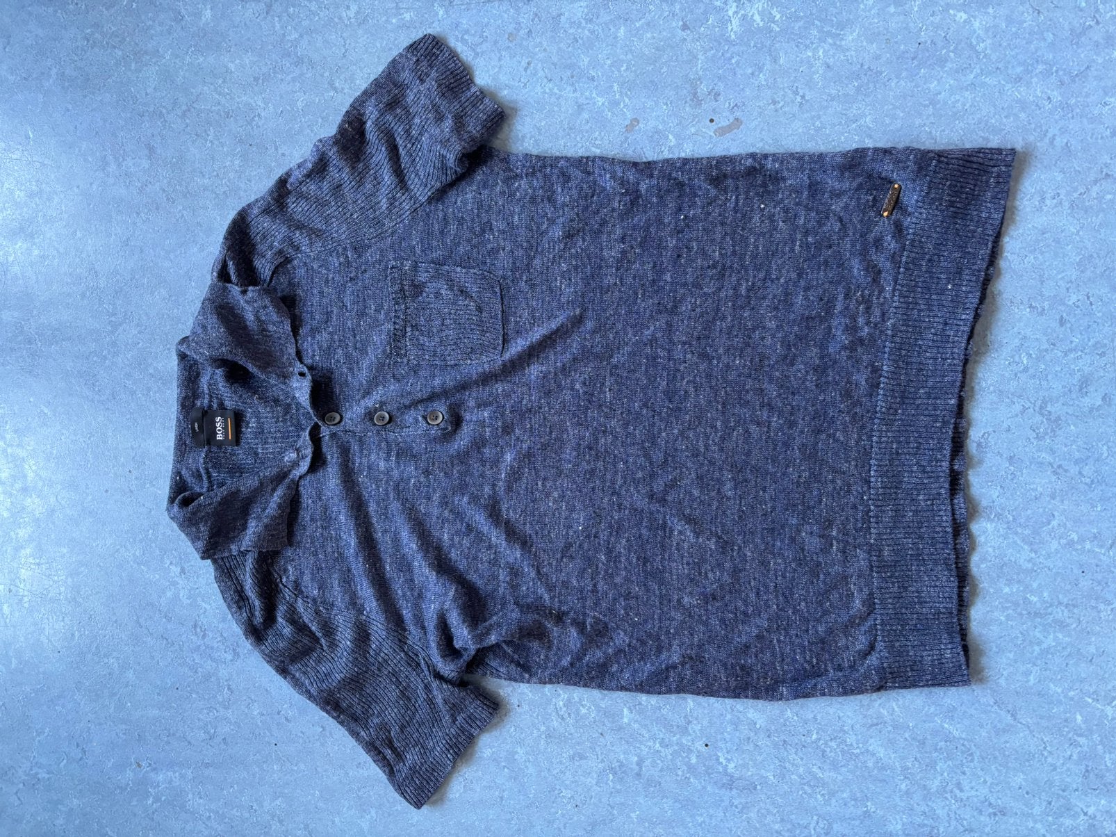 Hugo Boss, Ophalen of Verzenden, Zo goed als nieuw, Maat 48/50 (M), Blauw