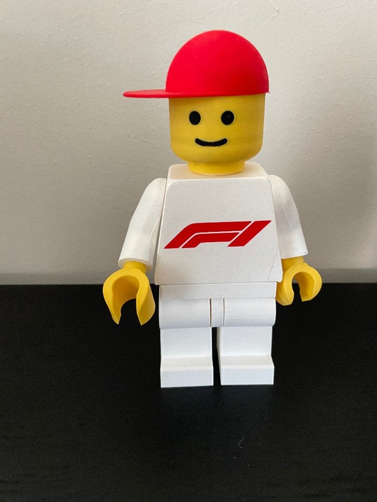 Lego pop Formule 1  ( 22 cm ), Verzamelen, Ophalen of Verzenden, Nieuw, Overige typen