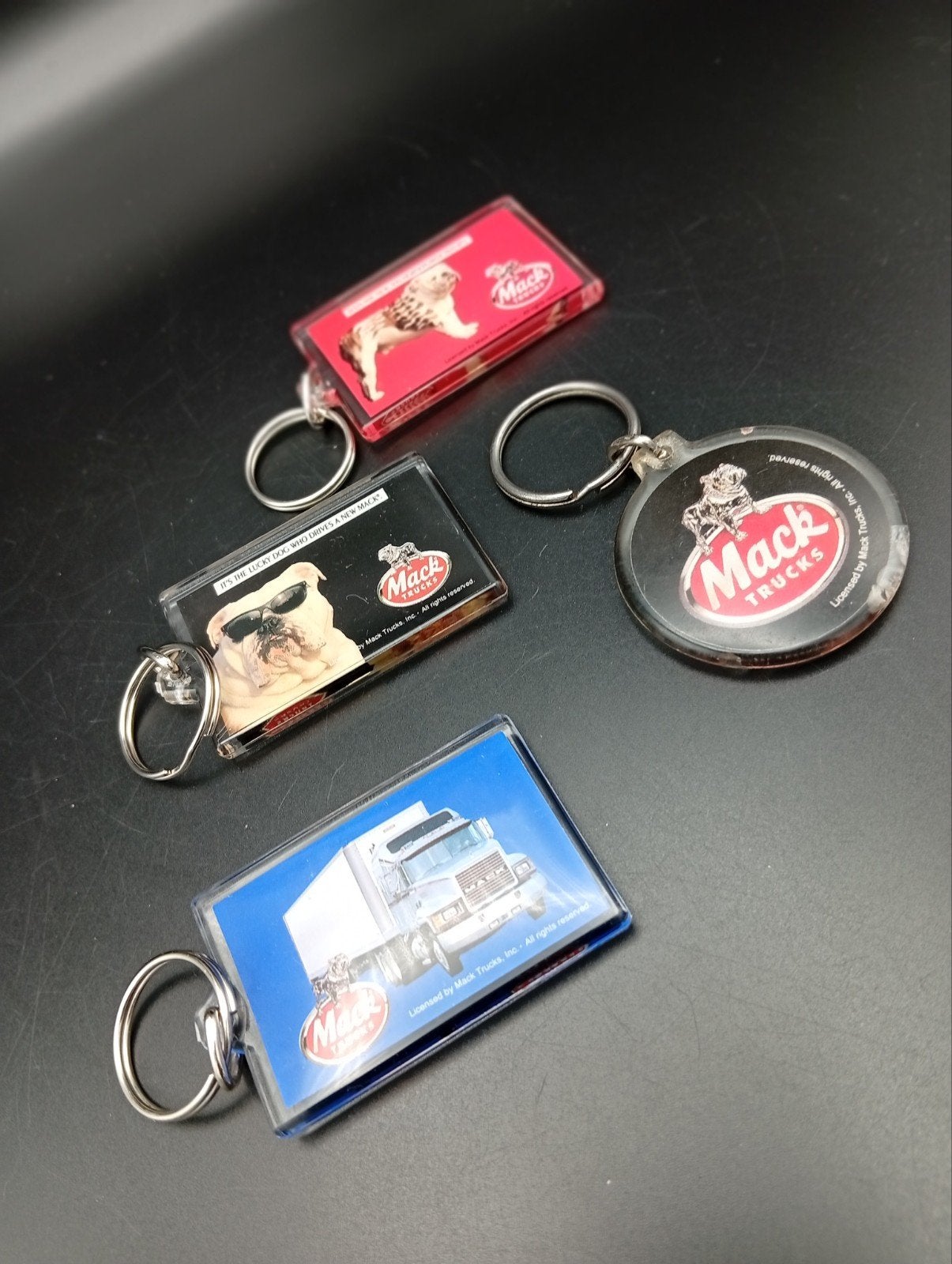 fraaie Vintage Mack Truck sleutelhangers, USA, Ophalen of Verzenden, Nieuw, Auto's