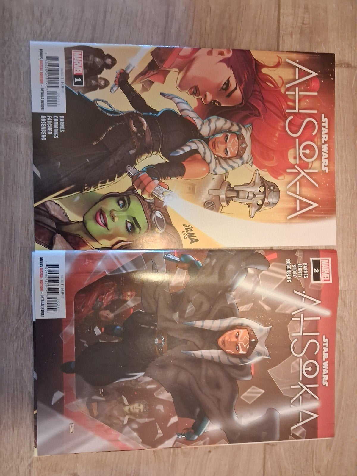 Star Wars Ahsoka Comics - Deel 1 & 2, Meerdere stripboeken, Ophalen of Verzenden, Nieuw, Barnes, Cummings, Faucher, Rosenberg