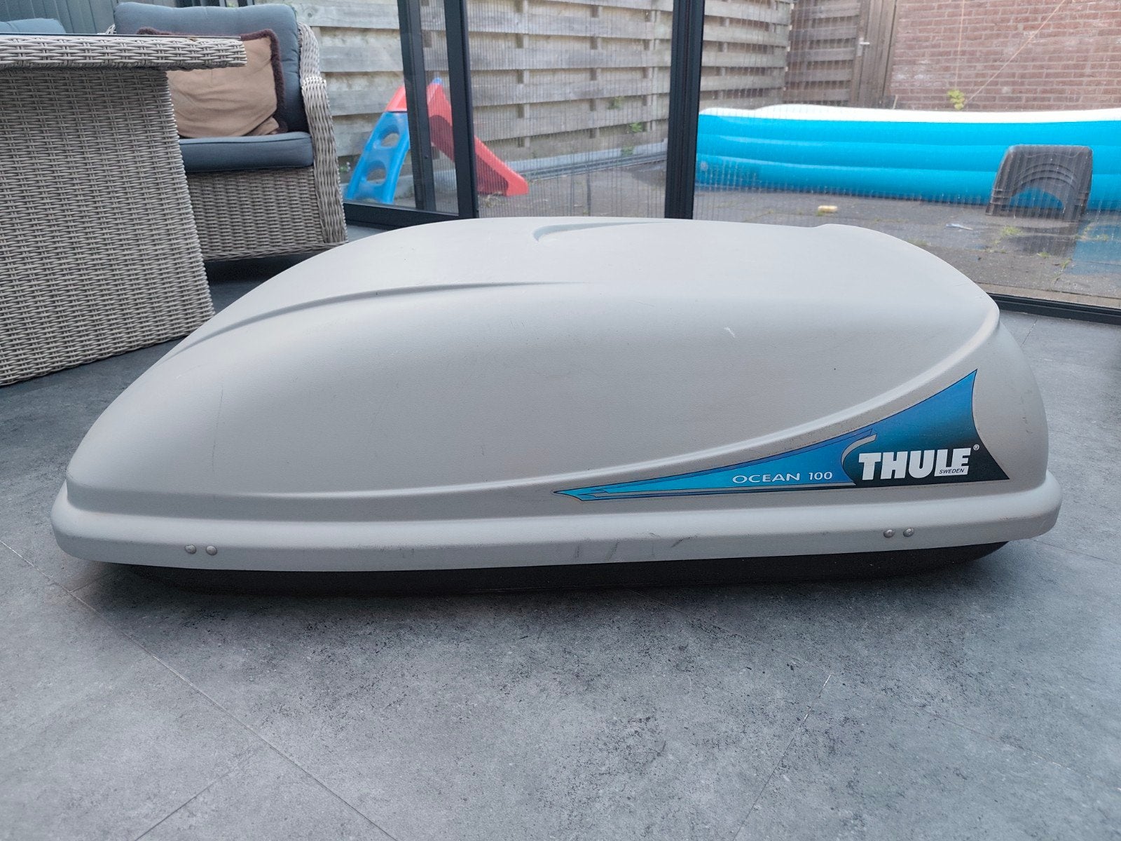 Thule Ocean 100 dakkoffer met 2 sleutels, Auto diversen, Dakkoffers, Ophalen