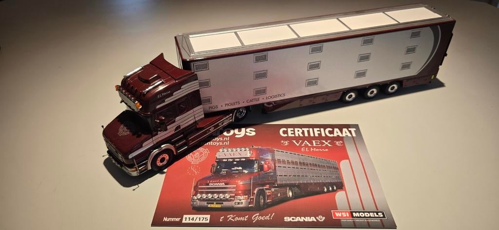 WSI Scania Torpedo Vaex, Hobby en Vrije tijd, Ophalen of Verzenden, Zo goed als nieuw, Truck, Italeri