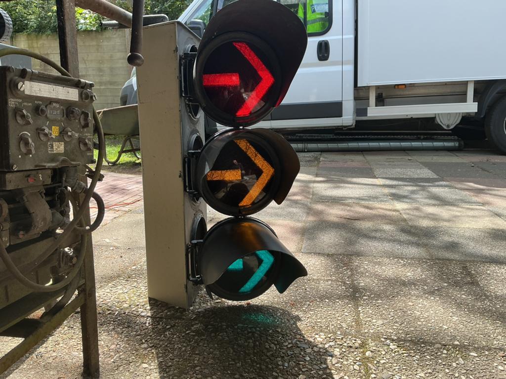 Verkeerslicht - stoplicht, Ophalen