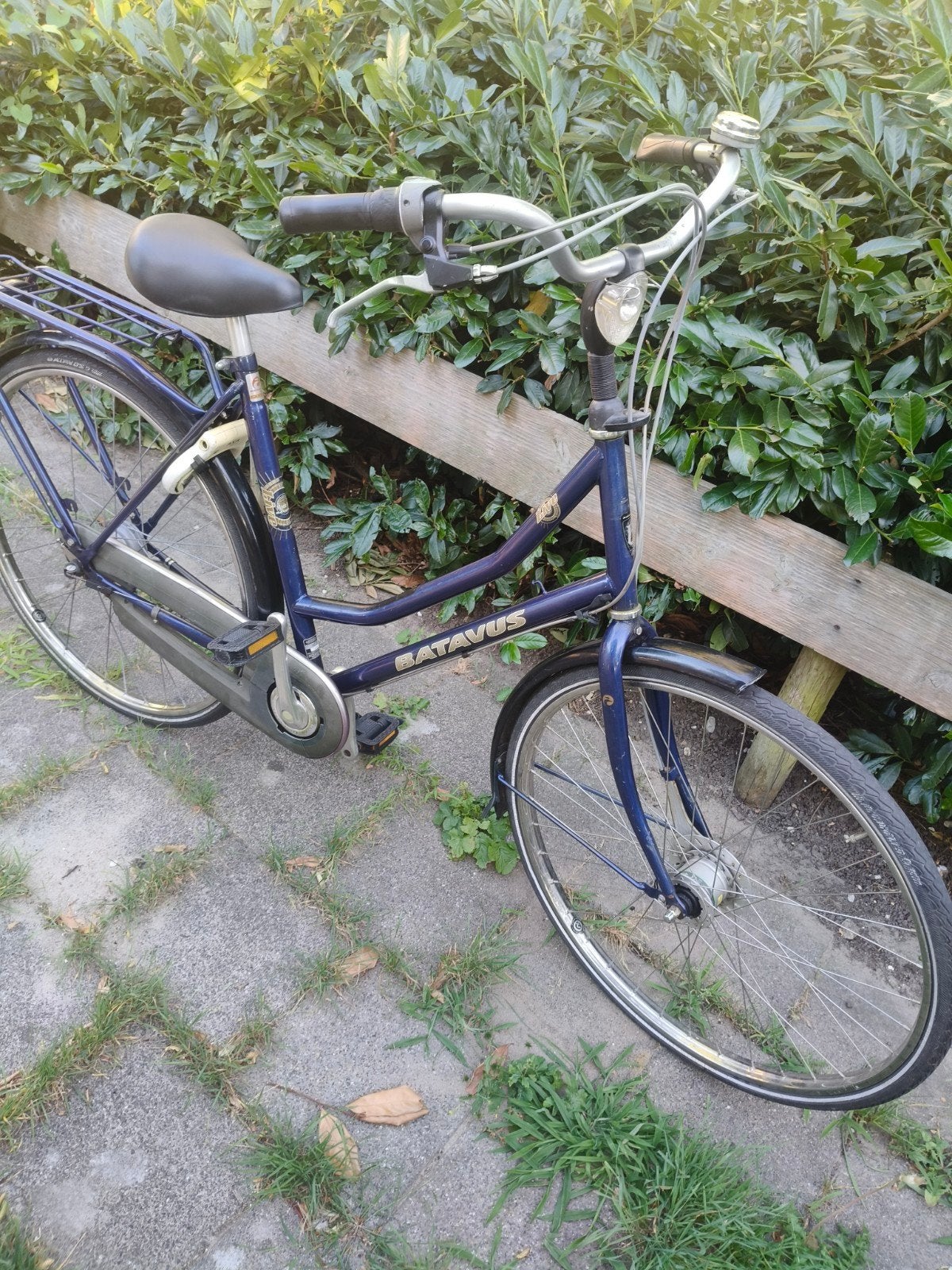 Batavus dames fiets, Ophalen