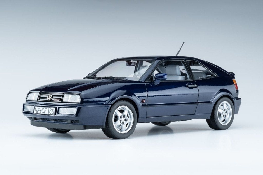 1:18 Volkswagen Corrado VR6 -  1992 - Aqua Blauw, Auto, ., Norev, Ophalen of Verzenden