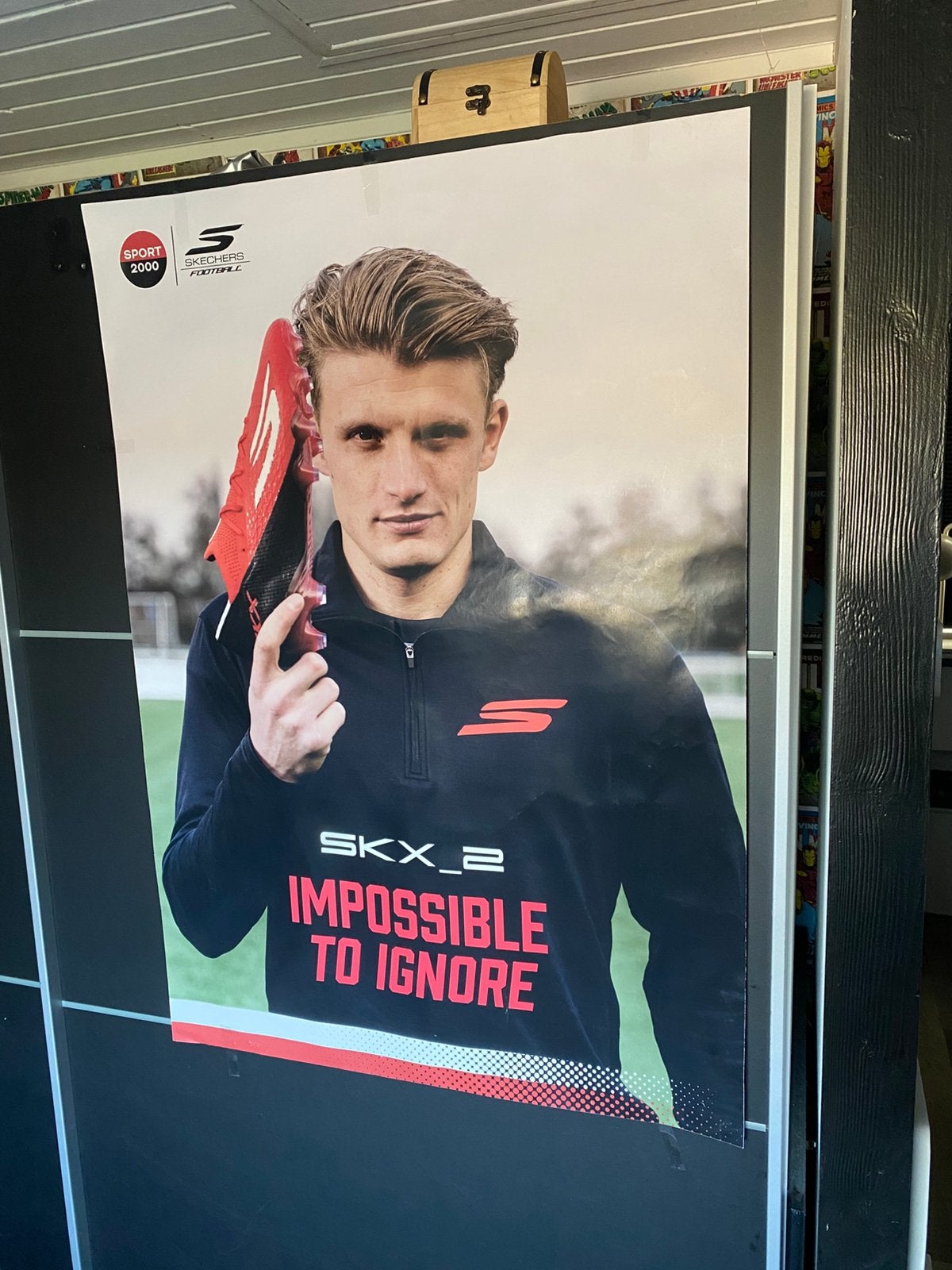 Poster Sem Steijn Feyenoord Skechers Sport 2000, Ophalen, Zo goed als nieuw, A1 t/m A3, Sport