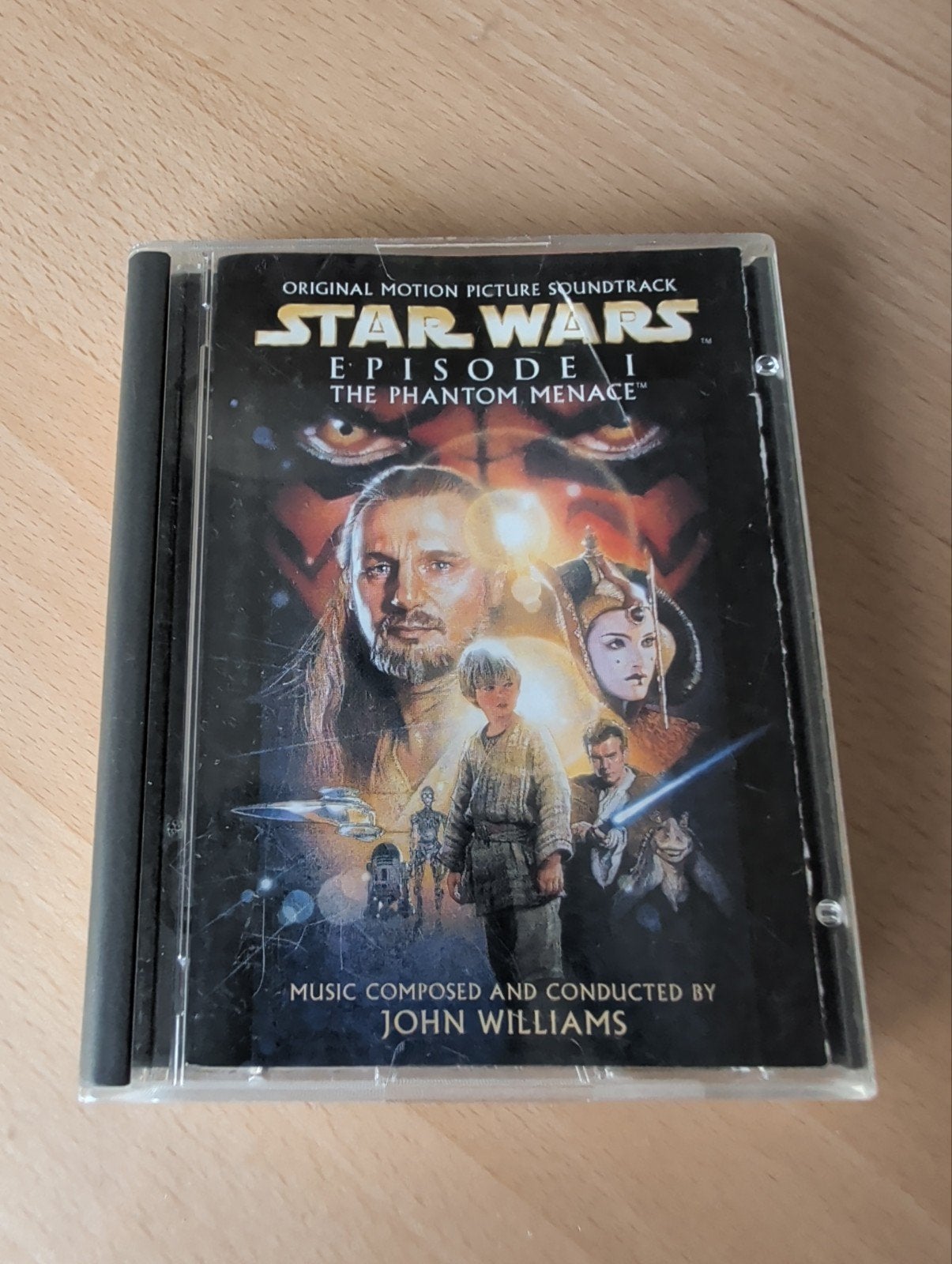 Star Wars Episode I: The Phantom Menace Minidisc Soundtrack, Gebruikt, Soundtrack, Inclusief boekje, Ophalen of Verzenden