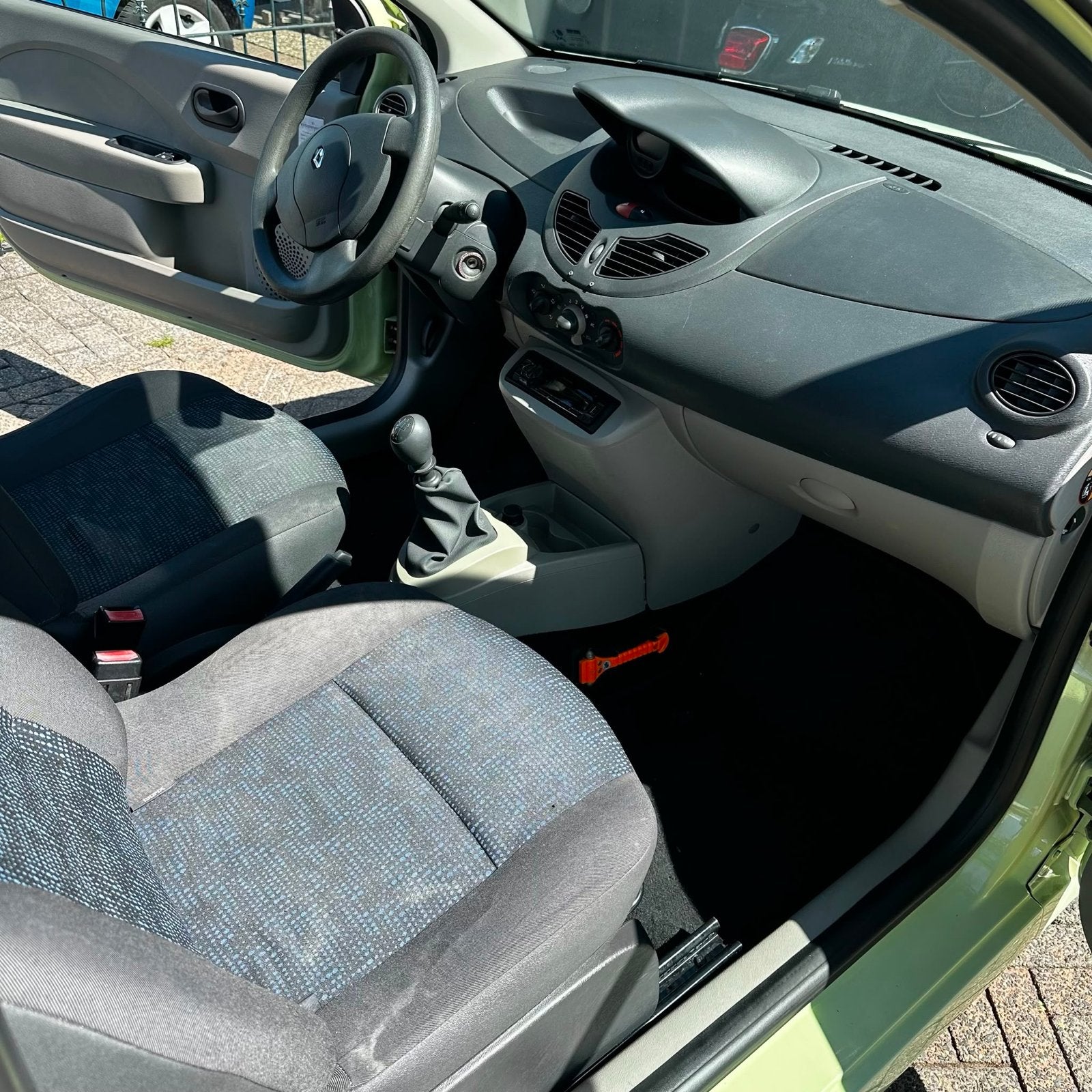 Renault Twingo 1.1 2008 Groen, Voorwielaandrijving, 4 cilinders, Origineel Nederlands, Particulier