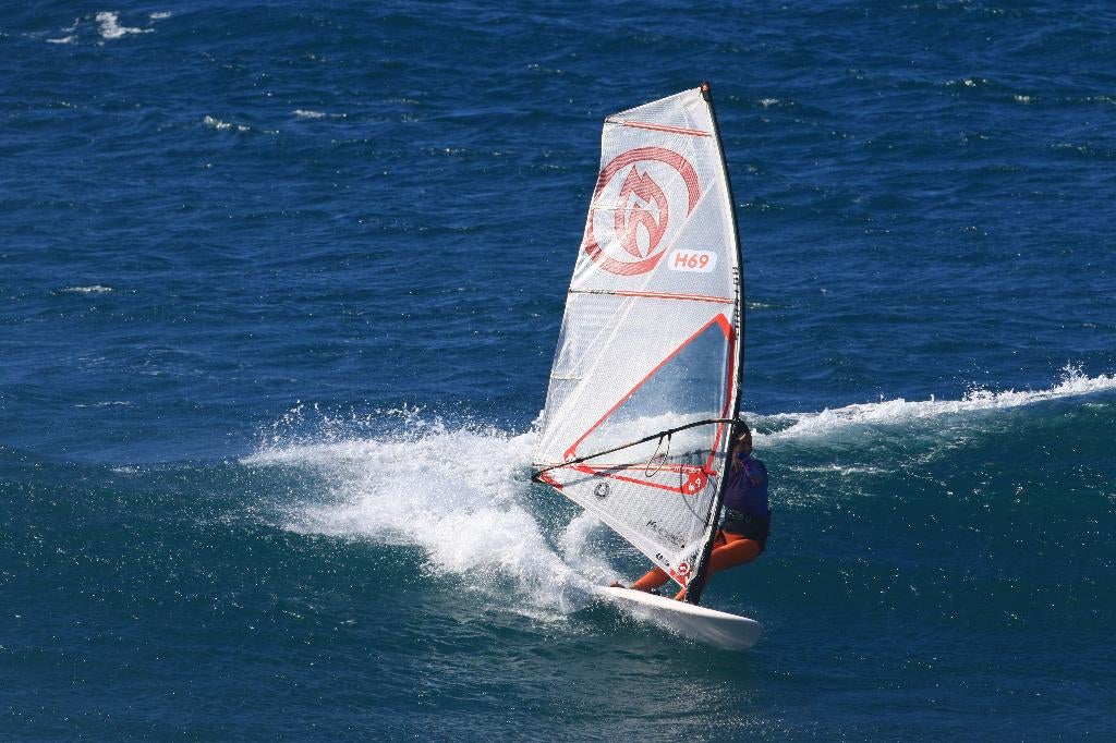 Hot sails KS3 Lithium set (ultra lichtgewicht) 1 jaar oud, Watersport en Boten, Ophalen, Gebruikt, Zeil