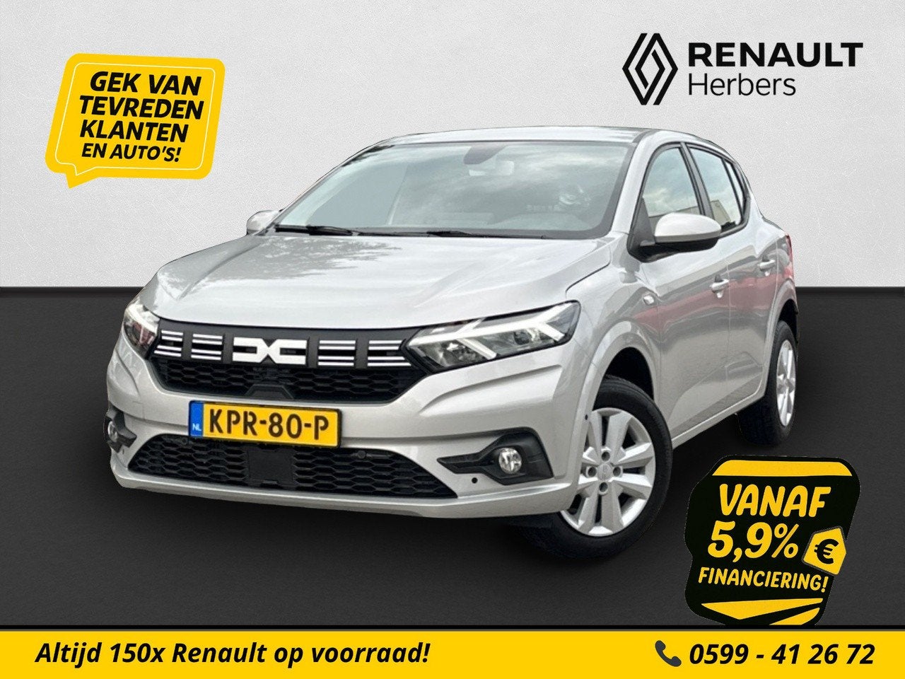 Dacia Sandero 1.0 TCe 100 ECO-G Expression CAMERA / PDC / CR