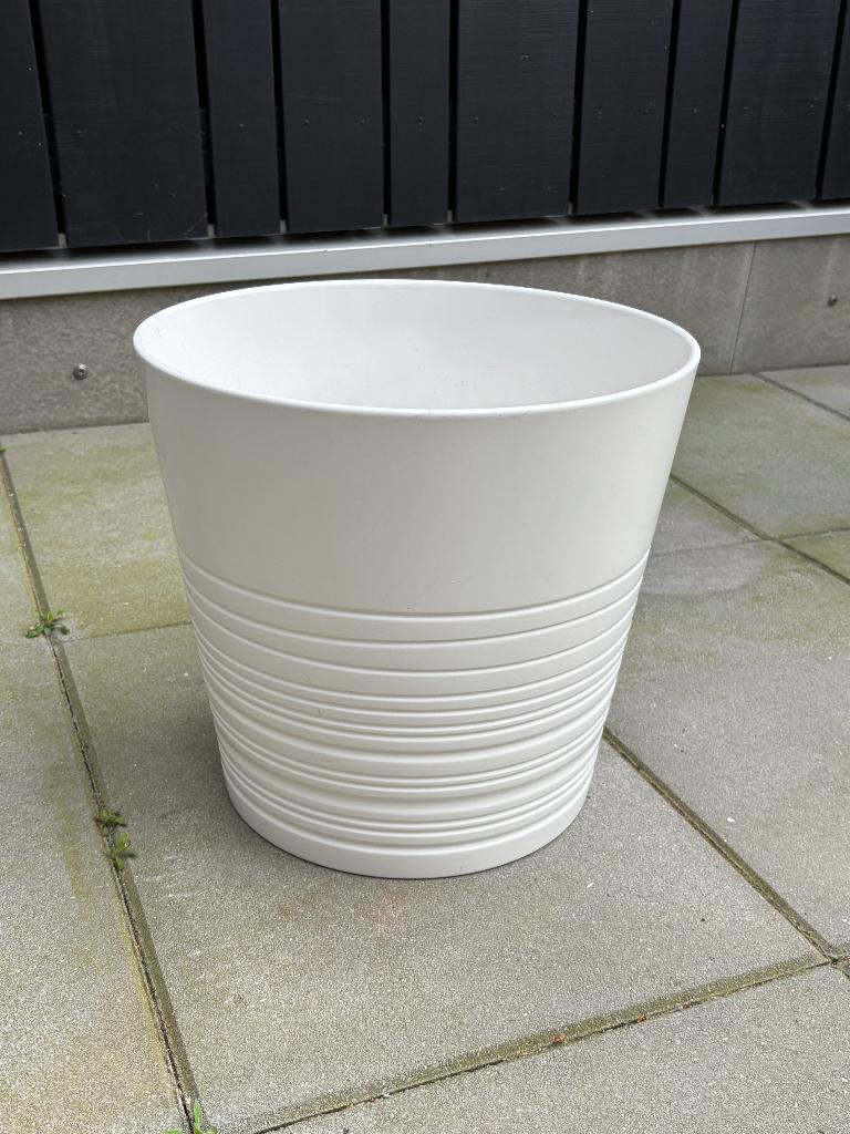 Bloempot, Tuin en Terras, Bloempotten, Gebruikt, Rond, Minder dan 40 cm, Balkon