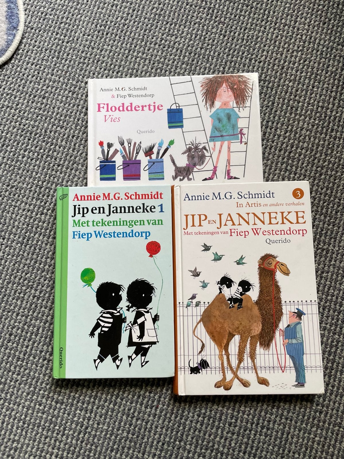 Annie M.G. Schmidt boeken: Jip en Janneke, Floddertje, Ophalen of Verzenden, Zo goed als nieuw, Fictie algemeen