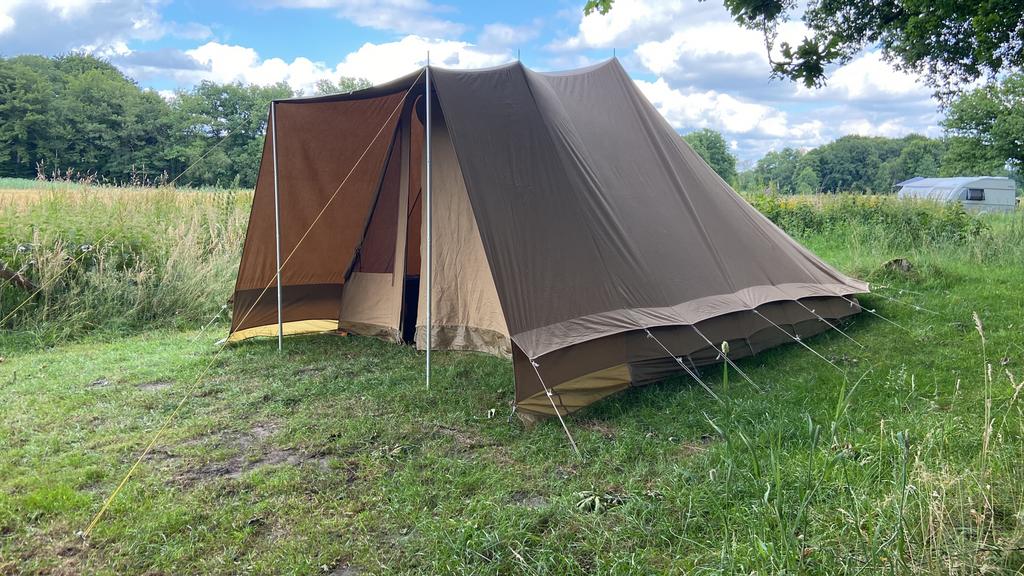 Esvo Java, lichtgewicht katoen, Caravans en Kamperen, Ophalen of Verzenden, Gebruikt, Tot en met 4