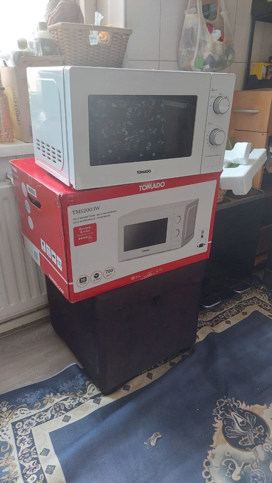 Tomado TMS2003W Solo Magnetron - Nieuw in doos, Ophalen, Minder dan 45 cm, Nieuw, Magnetron