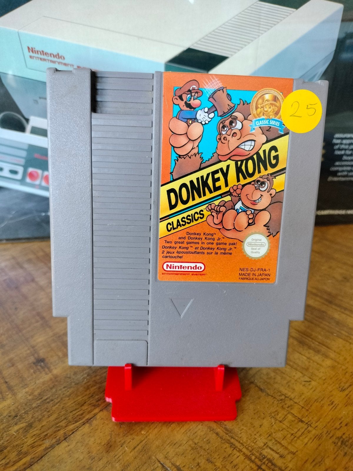 Donkey Kong Classics NES - Vintage Nintendo Game, Spelcomputers en Games, Games | Nintendo NES, Gebruikt, 1 speler, Ophalen of Verzenden
