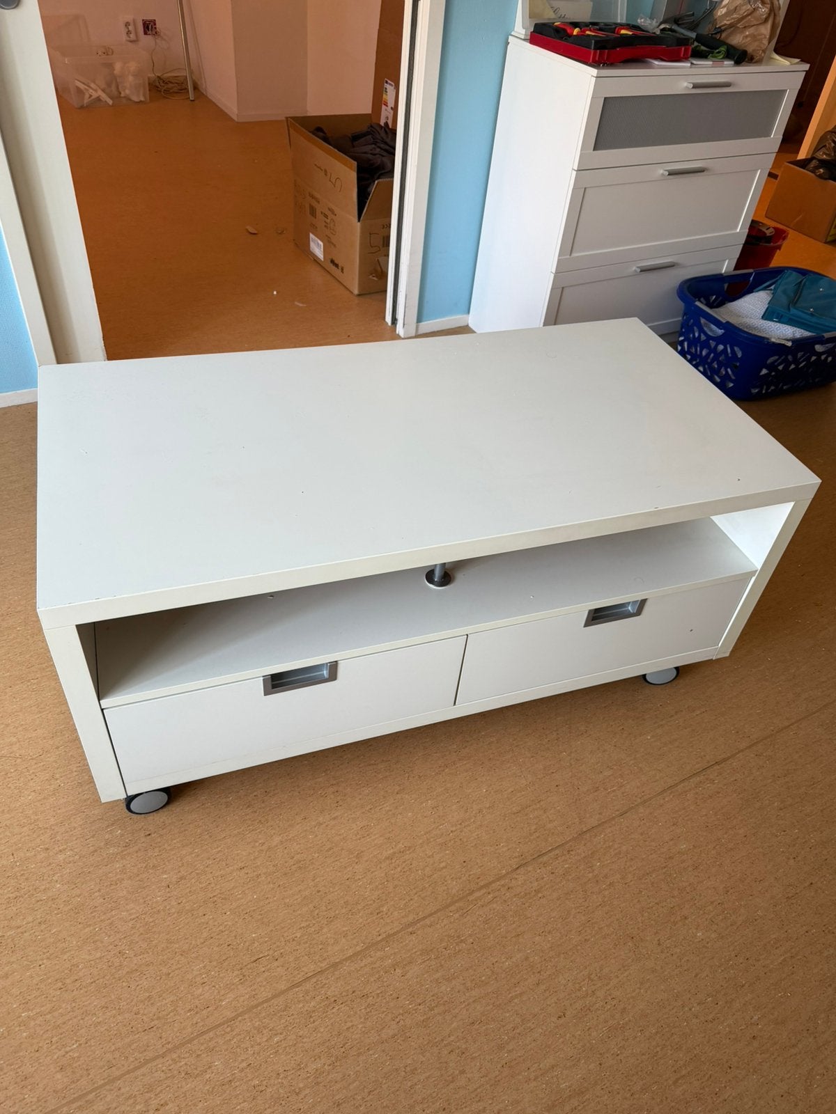 Tv meubel, televisiemeubel, Ophalen, Overige materialen, Zo goed als nieuw, Minder dan 100 cm