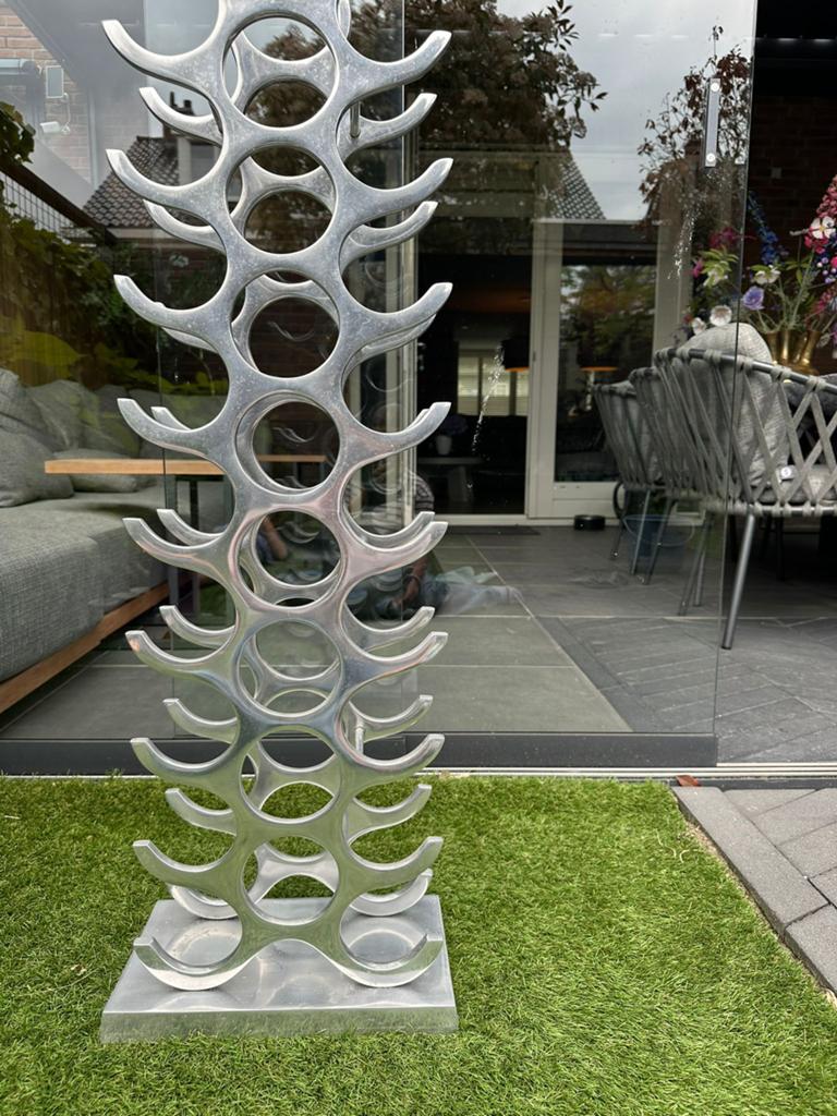 Modern Wijnrek - Goede Staat, Huis en Inrichting, Woonaccessoires | Wijnrekken, Gebruikt, 15 tot 25 flessen, Ophalen of Verzenden