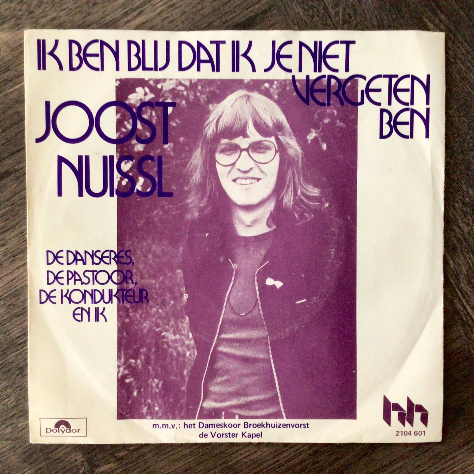 Joost Nuissl - Ik ben blij dat ik je niet vergeten ben, Ophalen of Verzenden, Zo goed als nieuw