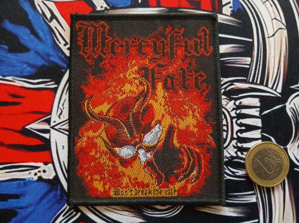 Mercyful Fate don't break the oath patch m311  metal, Ophalen of Verzenden, Nieuw, Kleding