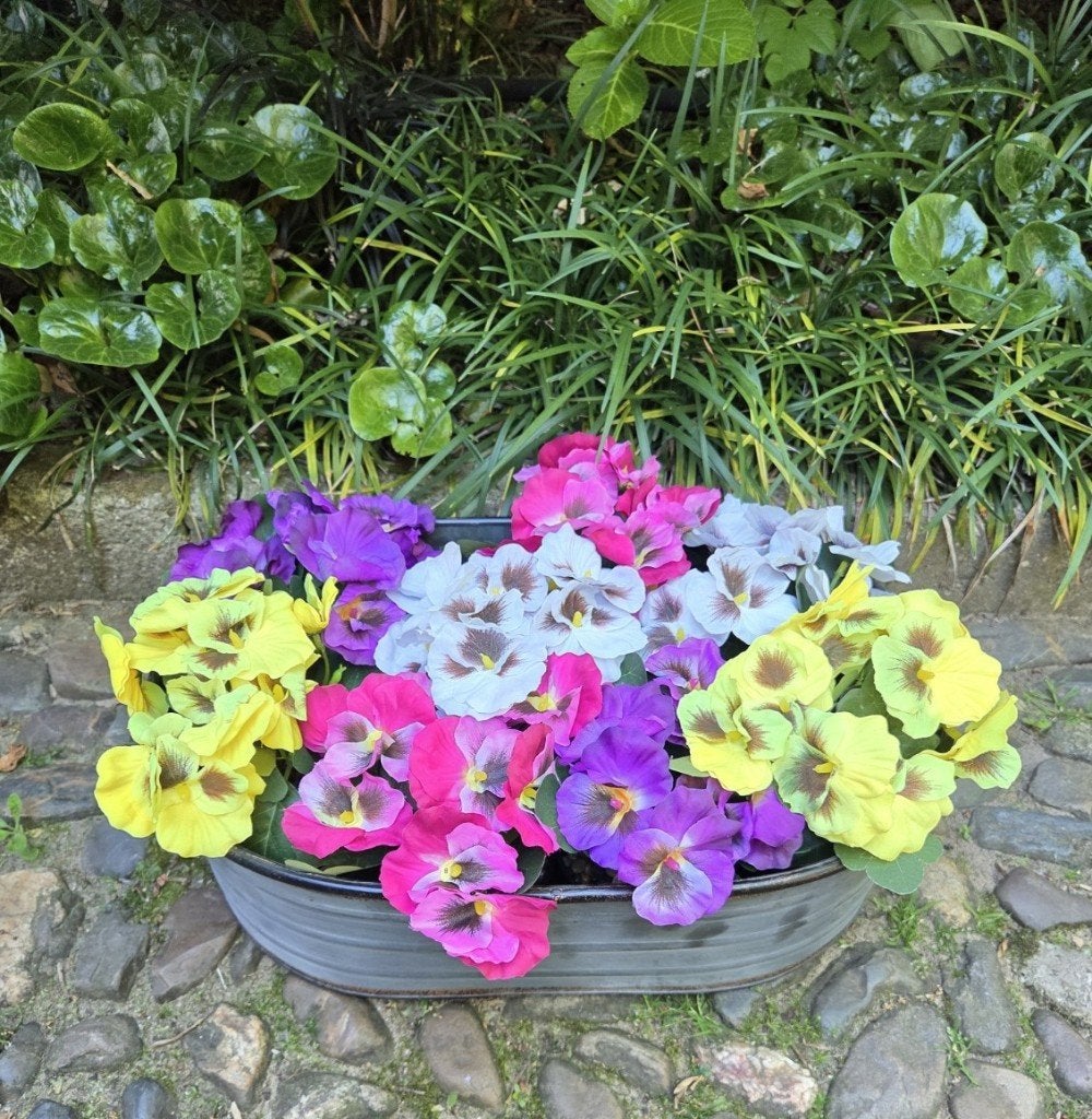 VIOOLTJES - KUNST - 4 KLEUREN, Huis en Inrichting, Ophalen of Verzenden, Nieuw, Binnen