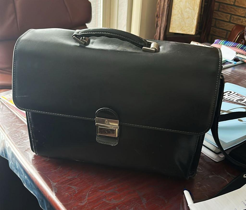 Castelijn & Beerens Aktetas 15.6 inch | Zwart | Leer, Ophalen, Gebruikt, Castelijn & Beerens, 15 inch