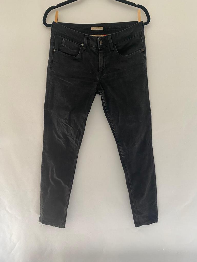 Burberry Brit Kensington zwarte jeans – W30 L28 – designer, Ophalen of Verzenden, Gedragen, Zwart, W32 (confectie 46) of kleiner