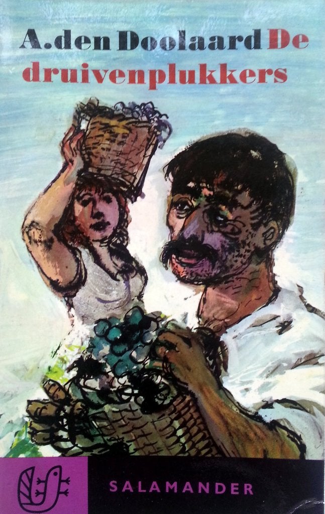 A. den Doolaard - De druivenplukkers (Ex.1), Antiek en Kunst, Ophalen of Verzenden