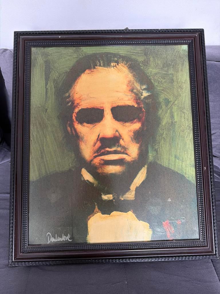 Portret van Don Corleone – The Godfather, Antiek en Kunst, Ophalen