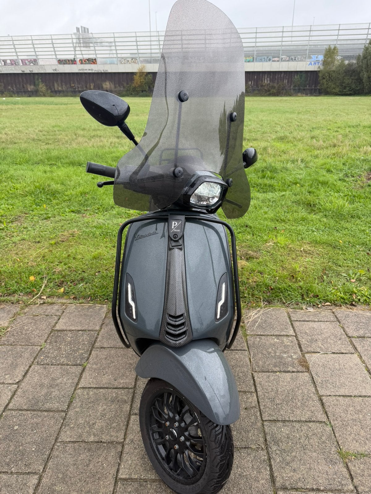 Custom Vespa Sprint 2021 Nano Grey | Malossi | Custom RS, Ophalen, Zo goed als nieuw, Benzine